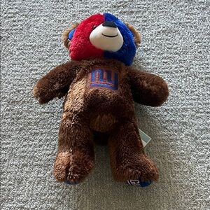New York Giants Build a Bear with Red and Blue Head